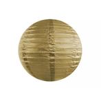 Gouden lampionnen rond 35 cm - Lampionnen, Hobby en Vrije tijd, Feestartikelen, Ophalen of Verzenden, Nieuw