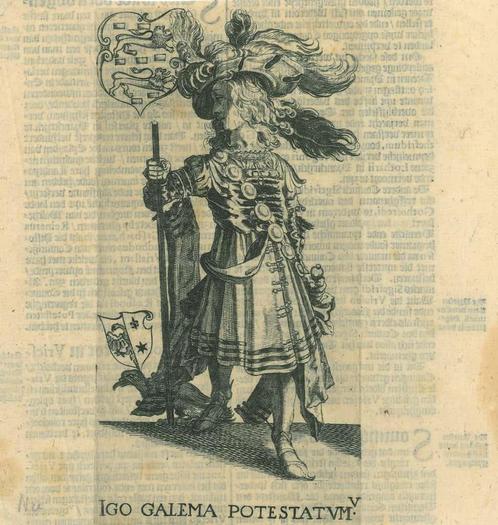 Portrait of Igo Galama, Antiek en Kunst, Kunst | Etsen en Gravures