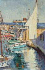 Juan Mendoza Marruedo (1929) - Luz de tarde en el puerto