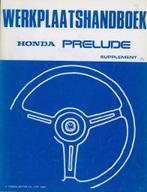 1984 Honda Prelude Werkplaatshandboek Supplement, Auto diversen, Handleidingen en Instructieboekjes, Verzenden