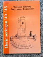 Oorlog en bezetting Wateringen – Kwintsheul, Boeken, Verzenden, 20e eeuw of later, Gelezen