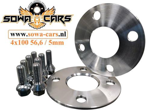 Heb je spacers nodig ? OPEL CORSA 4x100 56.6 5mm, Auto diversen, Tuning en Styling, Ophalen of Verzenden