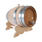 Frans eiken wijnvat / whiskyvat - 5 Liter (Stoken & Brouwen), Tuin en Terras, Regentonnen, Nieuw, Ophalen of Verzenden