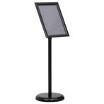 vidaXL Posterstandaard A4 aluminiumlegering zwart, Verzenden, Nieuw