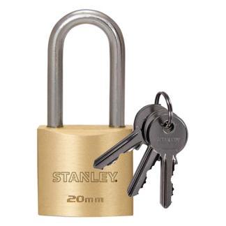 Hangslot | Stanley | 20 mm, Doe-het-zelf en Verbouw, IJzerwaren en Bevestigingsmiddelen, Nieuw, Verzenden