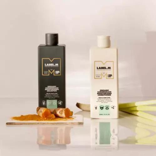 Label.M Lemongrass Organic Moisturising Conditioner, Sieraden, Tassen en Uiterlijk, Uiterlijk | Haarverzorging, Nieuw, Verzenden