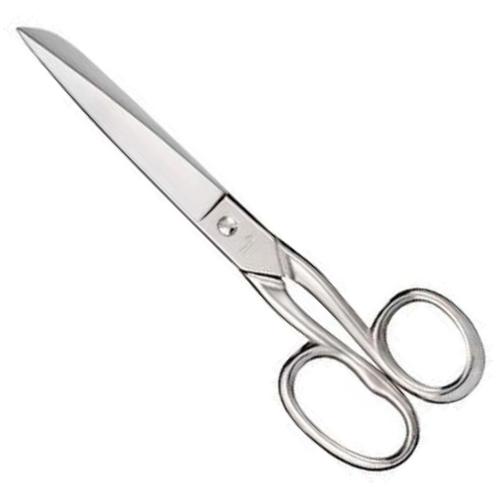 Déglon Elegante stoffenschaar – nikkel-geplateerd – 17,, Hobby en Vrije tijd, Naaien en Fournituren, Nieuw, Ophalen of Verzenden