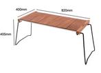 Opvouwbare Campingtafel – Hout en Staal voor Buitenreizen, Tuin en Terras, Verzenden, Nieuw