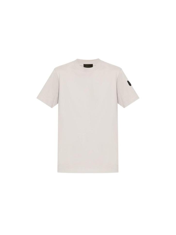 Moncler Logo T-shirt Beige - Diverse maten, Kleding | Heren, T-shirts, Beige, Ophalen of Verzenden