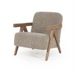 Fauteuil Francis - taupe Flou, Ophalen of Verzenden, Nieuw