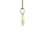 Gouden vintage hart hanger 14 krt, Sieraden, Tassen en Uiterlijk, Kettinghangers, Ophalen of Verzenden, Nieuw