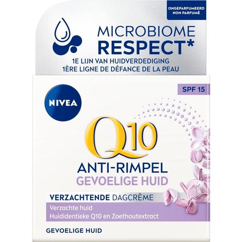 NIVEA Q10 Power Sensitive Anti-Rimpel Dagcrème, Sieraden, Tassen en Uiterlijk, Uiterlijk | Lichaamsverzorging, Nieuw, Verzenden