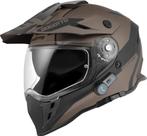Bogotto H331 BT Tour EVO Zwart Bruin Bluetooth Enduro Helm, Motoren, Kleding | Motorhelmen, XS, Nieuw met kaartje, Overige merken