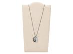 Fossil Vintage Casual JF03996040 Herenketting, Verzenden, Nieuw