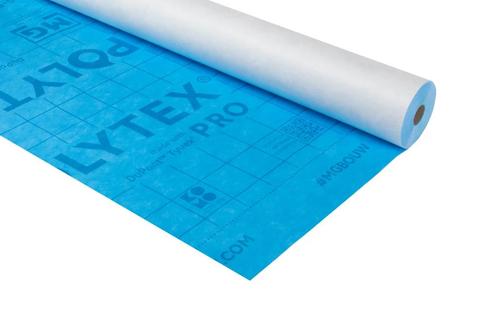 Polytex Pro Plus damp-open folie 1.50x50mÂ¹ (=75 mÂ²), Doe-het-zelf en Verbouw, Isolatie en Afdichting, Dakisolatie, Nieuw, Minder dan 4 cm