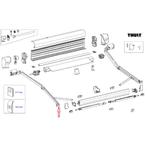 Thule Eindstuk Knikarm Leadrail L+R 8000/9200, Nieuw