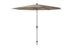 Platinum Riva parasol 3 m. Taupe, Nieuw, Stokparasol, Verzenden, Kantelbaar