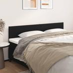 vidaXL Hoofdborden 2 st 90x5x78/88 cm kunstleer zwart, Verzenden, Nieuw, Zwart, Overige materialen