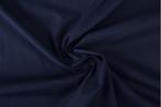 Katoen Uni Poplin Navy, Nieuw