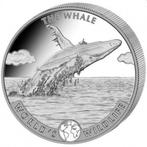 Congo Wildlife The Wale 1 oz 2020 (30.000 oplage), Verzenden, Overige landen, Losse munt, Zilver