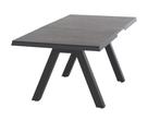 Tuintafel Lessina Uitschuifbaar 200-260 x 100 cm - Antraciet, Ophalen of Verzenden, Nieuw
