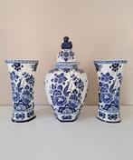 Kaststel - Vaas (3) - Delfsblauw - Handicraft - Aardewerk /, Antiek en Kunst