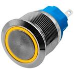 ProRide Metalen Pulsschakelaar 12V OFF-(ON) - 22mm -, Verzenden, Nieuw