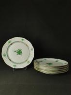 Herend - Apponyi verde- 6 piatti da cena - Diametro 25cm -