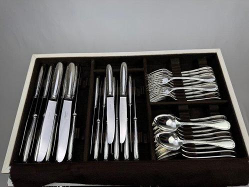 Christofle - Bestekset voor 12 personen (126) - Rubans, Antiek en Kunst, Antiek | Meubels | Tafels