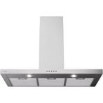 ETNA AB691RVS Slimline schouwkap 90cm nieuw laagste prijs, Witgoed en Apparatuur, Afzuigkappen, Ophalen, Wandschouwkap, Nieuw
