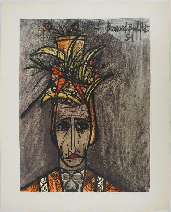 Bernard Buffet (1928-1999) - Clown du carnaval, Antiek en Kunst, Antiek | Overige Antiek