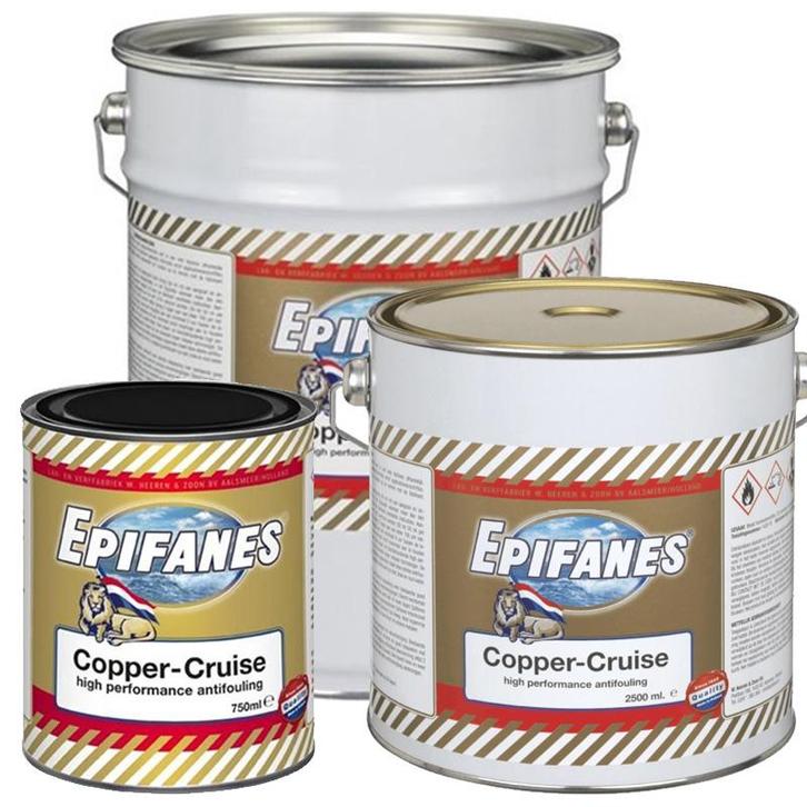 Epifanes copper Cruise Antifouling Gebroken Wit 750 ml, Watersport en Boten, Bootonderdelen, Nieuw, Zeilboot of Motorboot, Ophalen of Verzenden