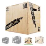 Tunturi Plyobox (40/50/60) hout, Sport en Fitness, Fitnessmaterialen, Verzenden, Nieuw, Overige typen