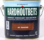 Hermadix Hardhoutbeits Mahonie 467 2,5 liter, Doe-het-zelf en Verbouw, Verf, Beits en Lak, Nieuw, Verzenden