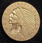 Verenigde Staten. Indian Head Gold $5 Half Eagle 1910