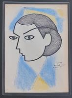 Siep Van Den Berg (1913-1998) - Portret van een vrouw  in