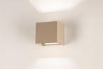 Rietveld Wandlampen - Taupe - Metaal, Aluminium, Huis en Inrichting, Lampen | Wandlampen, Verzenden, Nieuw