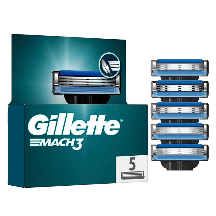 Gillette Mach3 Scheermesjes, Witgoed en Apparatuur, Persoonlijke-verzorgingsapparatuur, Nieuw, Verzenden