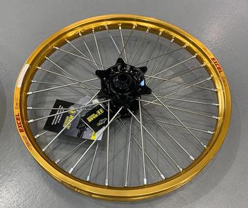 Excel achterwiel compleet zwarte velg + Haan Wheels goude na beschikbaar voor biedingen