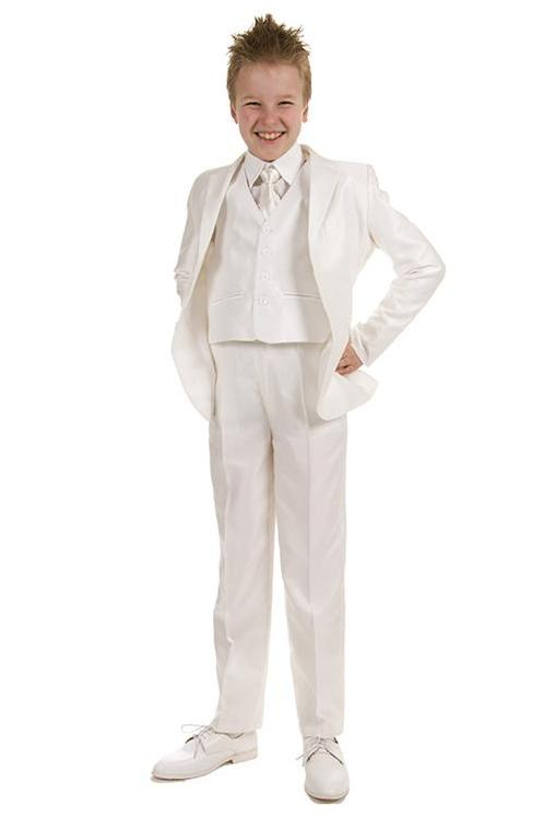 Luxe kinderkostuum ivoor licht glimmend- 98 NIEUW, Kinderen en Baby's, Kinderkleding | Maat 98, Jongen, Nieuw, Ophalen of Verzenden
