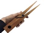 Grappige houten kledinghanger (wasknijpervorm, 30 cm), Ophalen of Verzenden, Nieuw