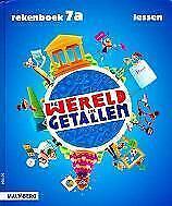 De wereld in getallen versie 4 groep 7, alles op voorraad!, Boeken, Schoolboeken, Zo goed als nieuw, Overige niveaus, Overige vakken