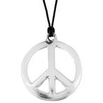 Hippie 60S Ketting Zilver, Verzenden, Nieuw