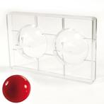 Martellato Chocolade Holvorm Halve Bol (2x) Ø100 mm**, Hobby en Vrije tijd, Taarten en Cupcakes maken, Verzenden, Nieuw