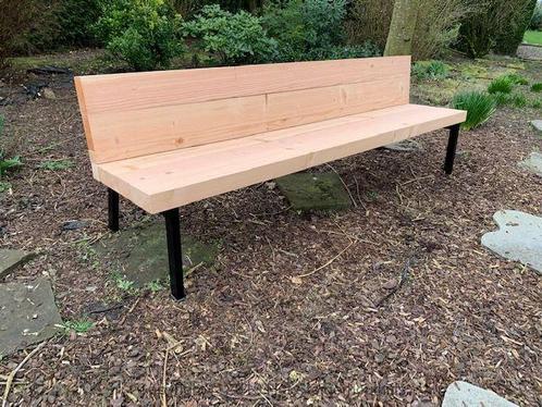 Bank Industrieel Douglas - 230 x 55 x 75 cm - Meerdere, Tuin en Terras, Tuinbanken, Nieuw, Ophalen of Verzenden