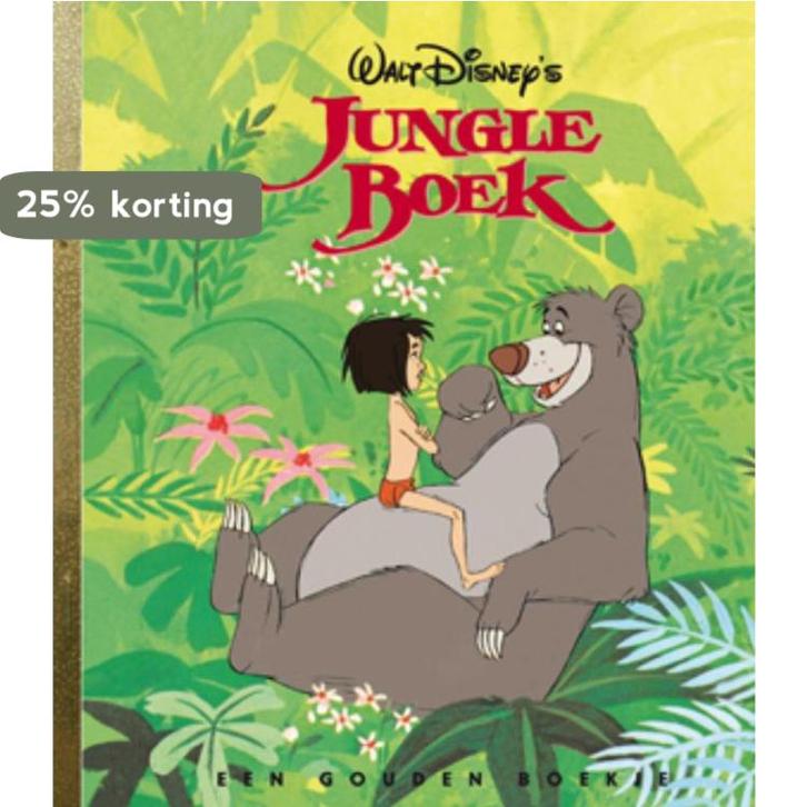 Jungle boek / Gouden Boekjes 9789047602040 Walt Disney, Boeken, Kinderboeken | Kleuters, Gelezen, Verzenden