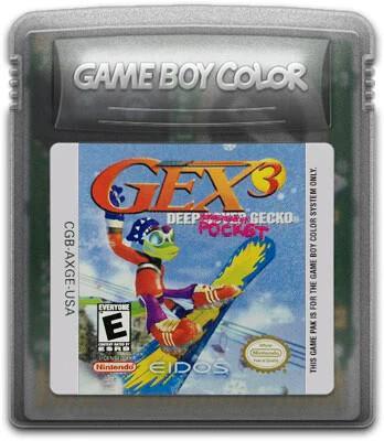 Gex: Deep Cover Gecko [Gameboy Color], Spelcomputers en Games, Games | Nintendo Game Boy, Zo goed als nieuw, Ophalen of Verzenden