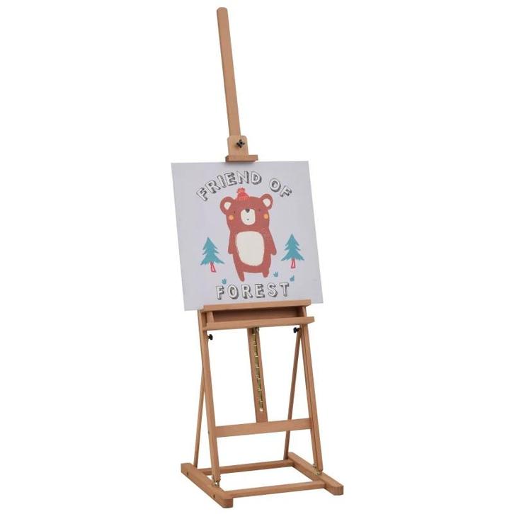 TRUUSK Schildersezel-brancardframe - Studio-ezel in Hoogte e, Hobby en Vrije tijd, Overige Hobby en Vrije tijd, Nieuw, Verzenden