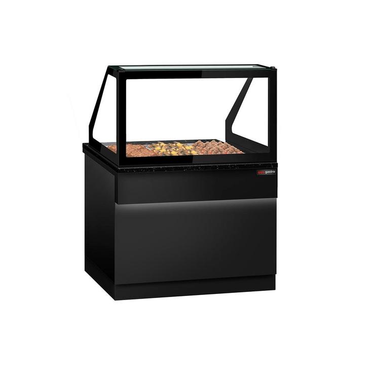 GGM Gastro | Warmhoudtoonbank TORONTO - 1250mm - Zwarte |, Zakelijke goederen, Horeca | Meubilair en Inrichting, Nieuw in verpakking