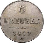 Oostenrijk. Ferdinand I. 6 Kreuzer 1849 (Zonder